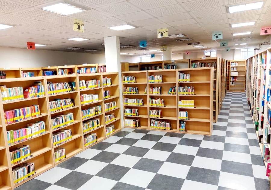 بخش نوجوان و مخزن اصلی